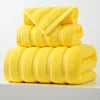 450GSM Egyptian Cotton Luxury Bath Towel Set Hotel Grade Woven Organic Anti-static Jacquard Soft Absorbent Quick-Dry 3Pcs Thick