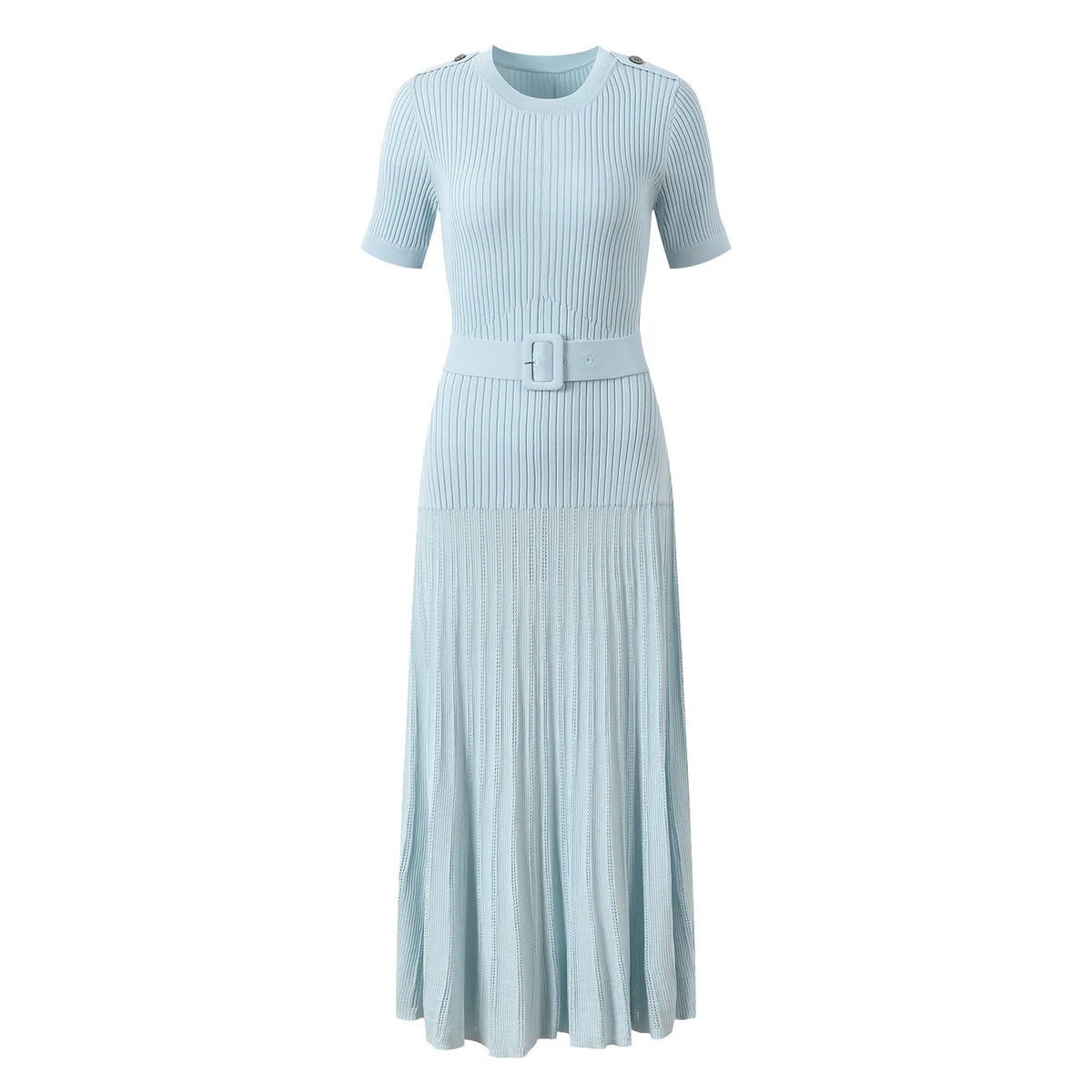 Lady Spring Breathable Knit Dress