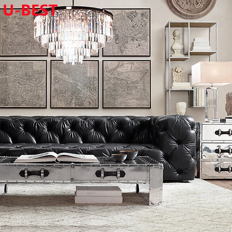U-BEST American European Leather Corner Luxury Sofa Divani Kanepe Hoekbank Mueble Meble De Salon Maison Furniture Living Room