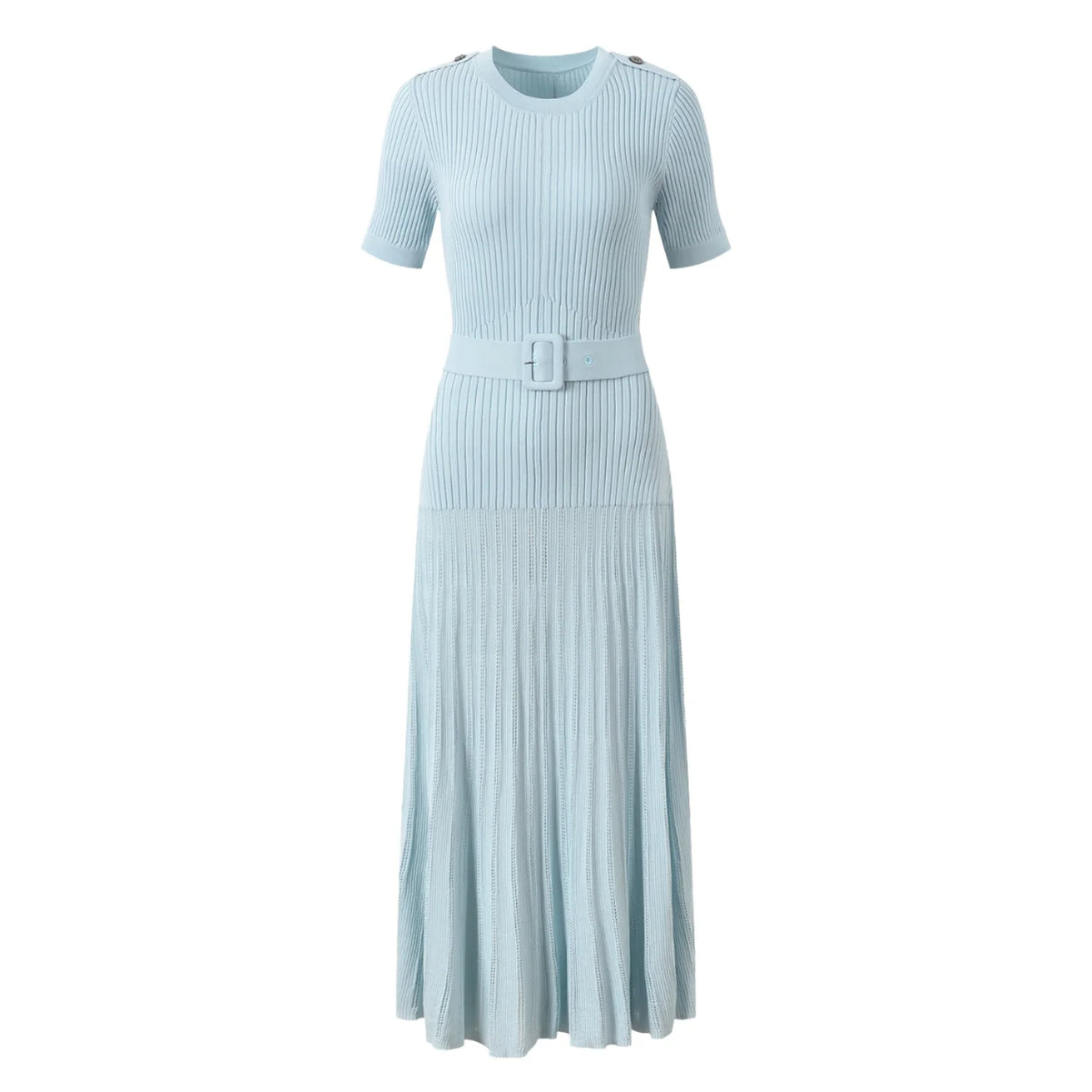Lady Spring Breathable Knit Dress