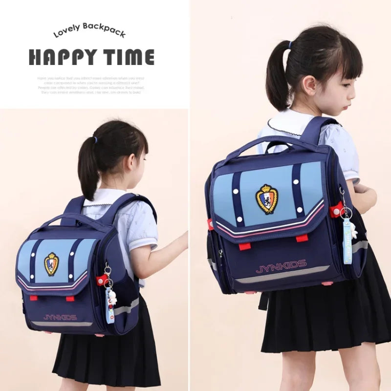 Kids Waterproof School Backpack | Orthopedic Support, Boys & Girls