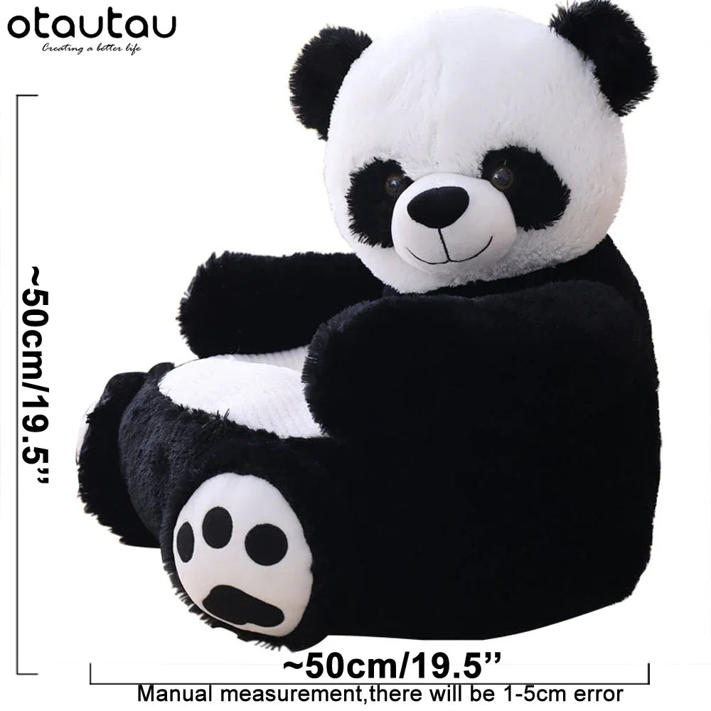 OTAUTAU Children Sofa Small Cartoon Couch Child Cute Chair Pouf Ottoman Princess Seat Futon Bear Armchair Kids Furniture SF165