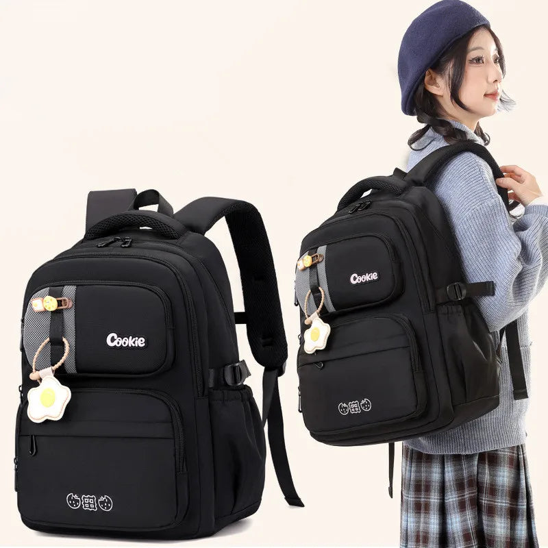 Teen Girls' Large School Backpack | Spine Support, Lightweight